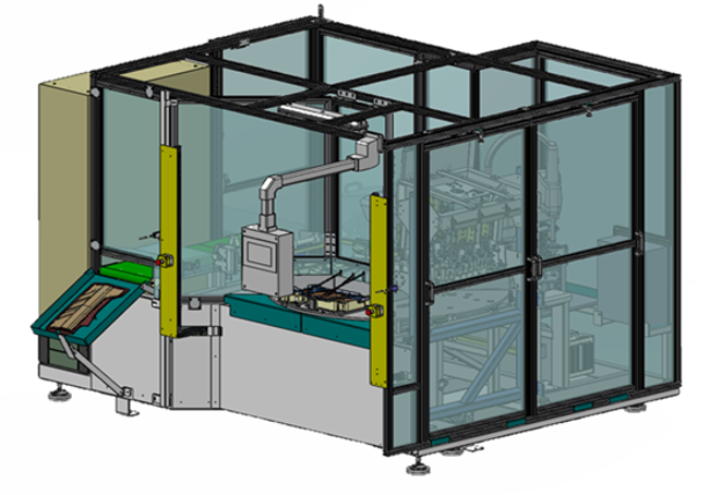 Ilot de soudure Ultrason Cache moteur